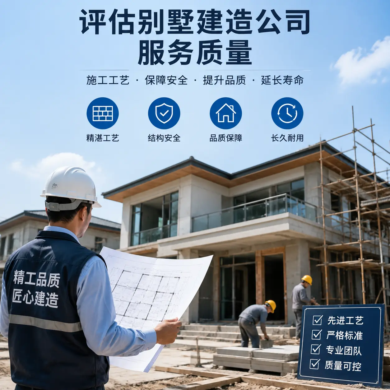 如何评估 沿河 别墅建造公司的服务质量?