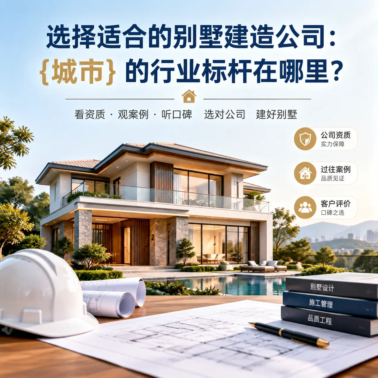选择适合的别墅建造公司: 沿河 的行业标杆在哪里?