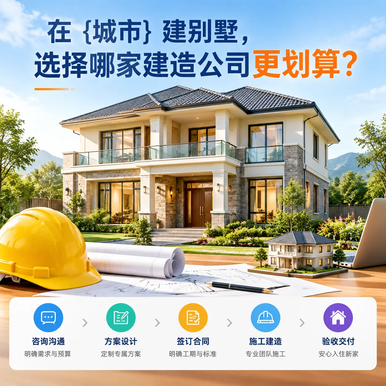 在 沿河 建别墅,选择哪家建造公司更划算?