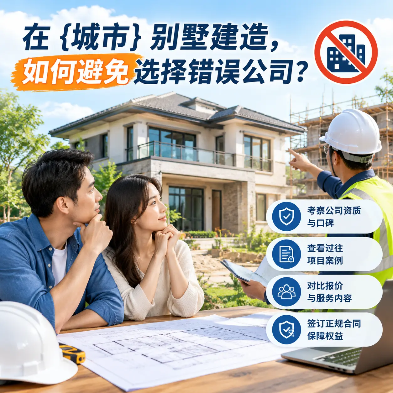 在 沿河 别墅建造,如何避免选择错误公司?