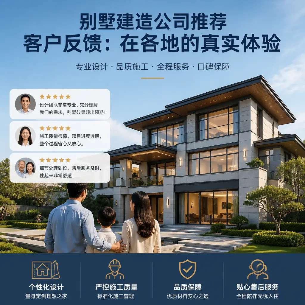 别墅建造公司推荐的客户反馈：在 沿河 的真实体验