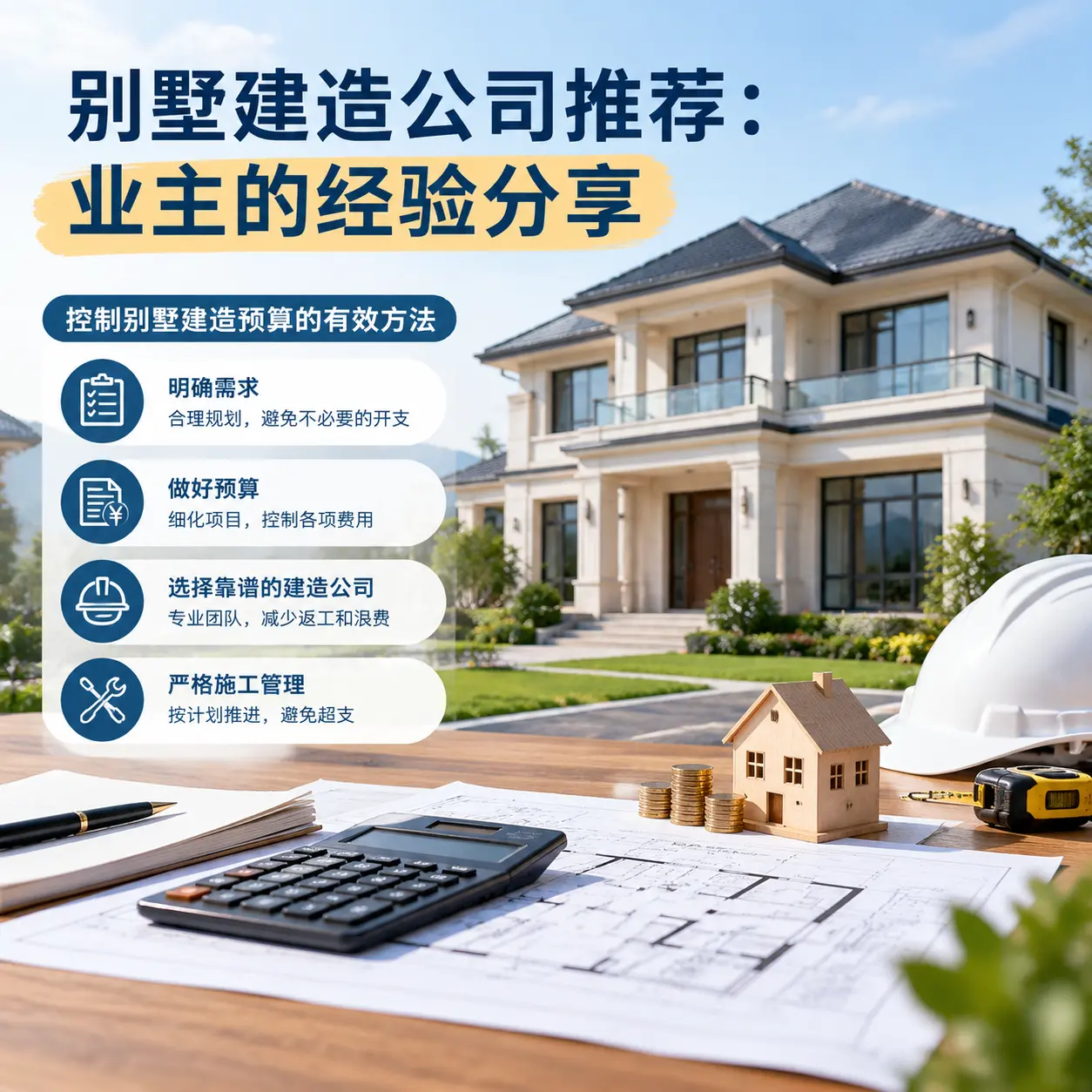 别墅建造公司推荐: 沿河 业主的经验分享